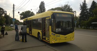 Новый троллейбус "БКМ-321" в Сумах