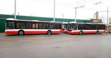 Большие автобусы в Сумах