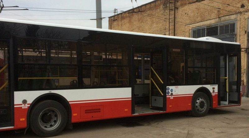 Первый автобус Богдан А701 в Сумах
